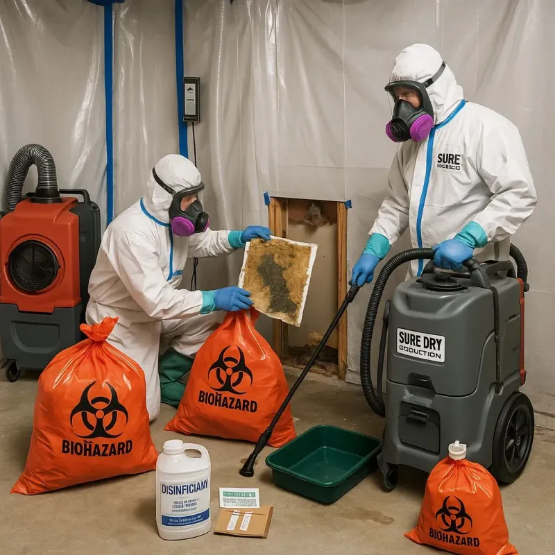 Contaminated Water Handling Protocols process in Judsonia, AR
